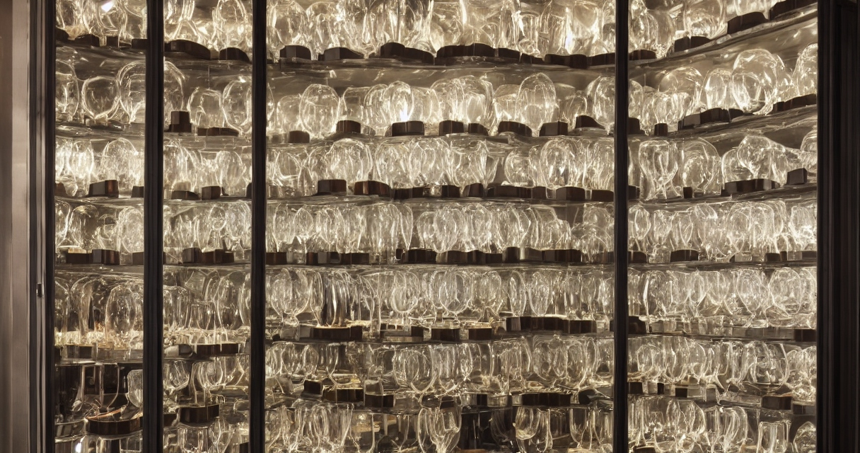Opbevaring med stil: Hvordan du kan organisere og præsentere dine glasvarer i et glasskab
